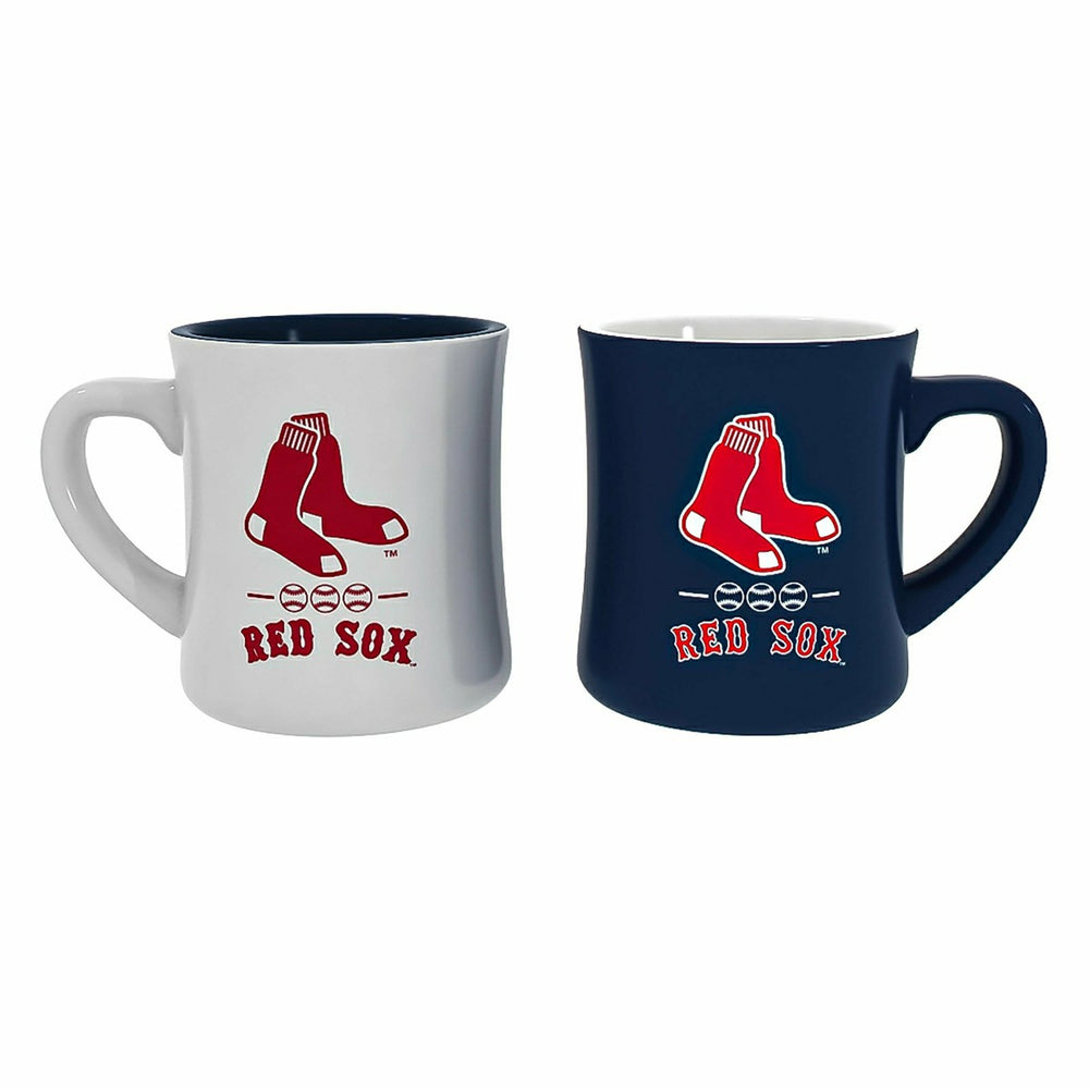 Boston Red Sox 10oz Ceramic Cup Set, 2pc - MLB Home