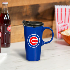 Chicago Cubs Boxed Travel Latte Cup, 17oz - MLB Home