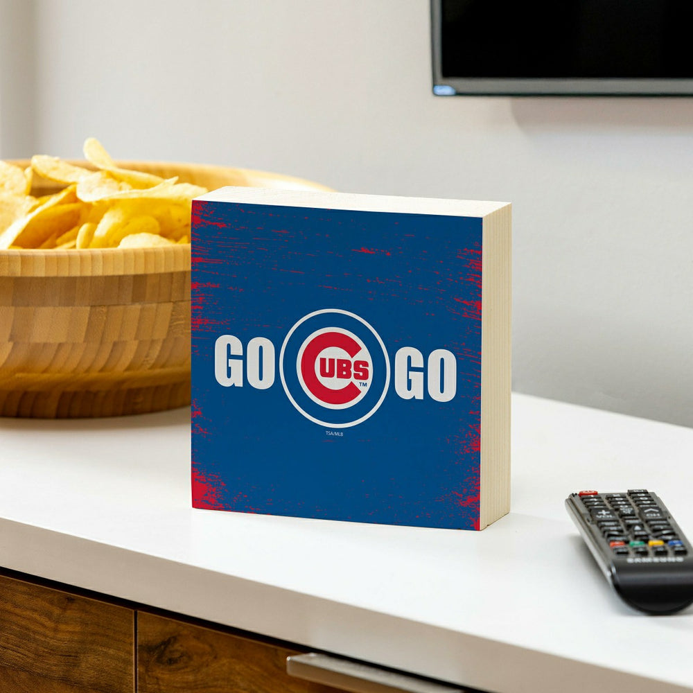 Chicago Cubs Plock, Down Home Fans, 6x6 - MLB Home