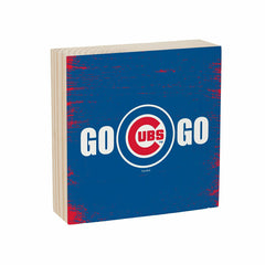 Chicago Cubs Plock, Down Home Fans, 6x6 - MLB Home