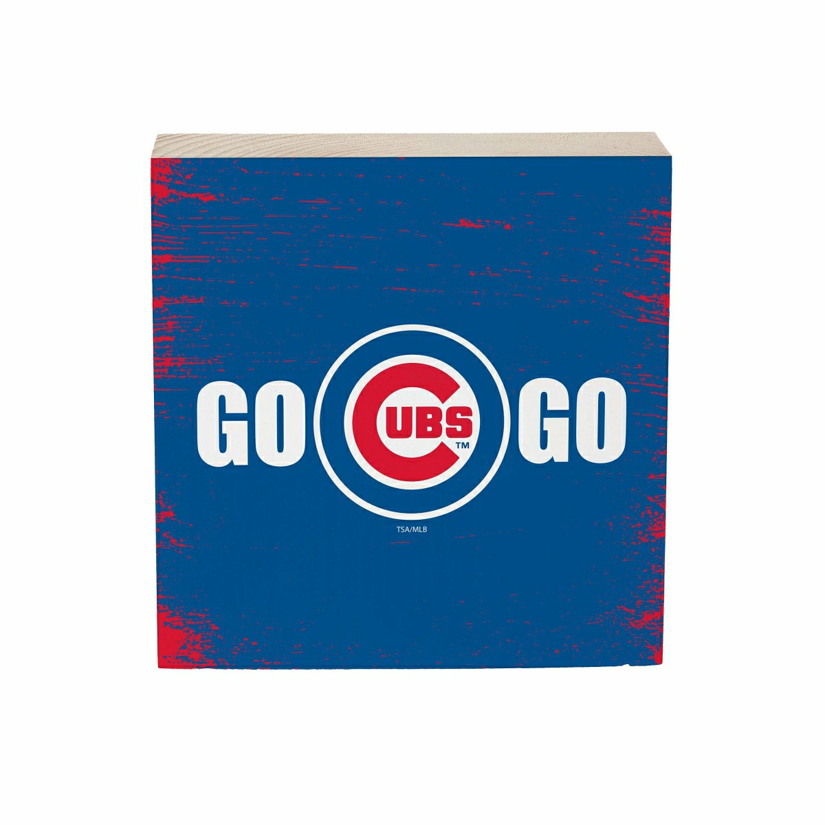 Chicago Cubs Plock, Down Home Fans, 6x6 - MLB Home