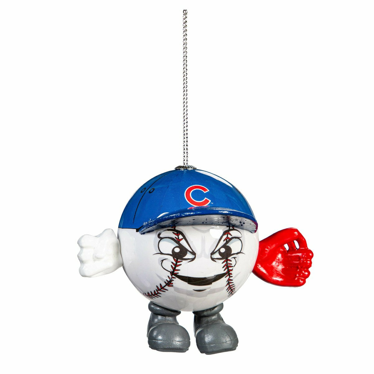 Chicago Cubs Ball Head Ornament - MLB Home