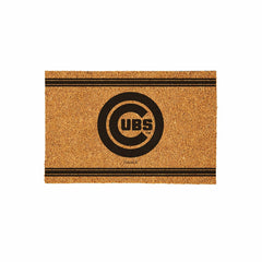 Chicago Cubs Large One Color Coir Mat, 36"x24" - MLB