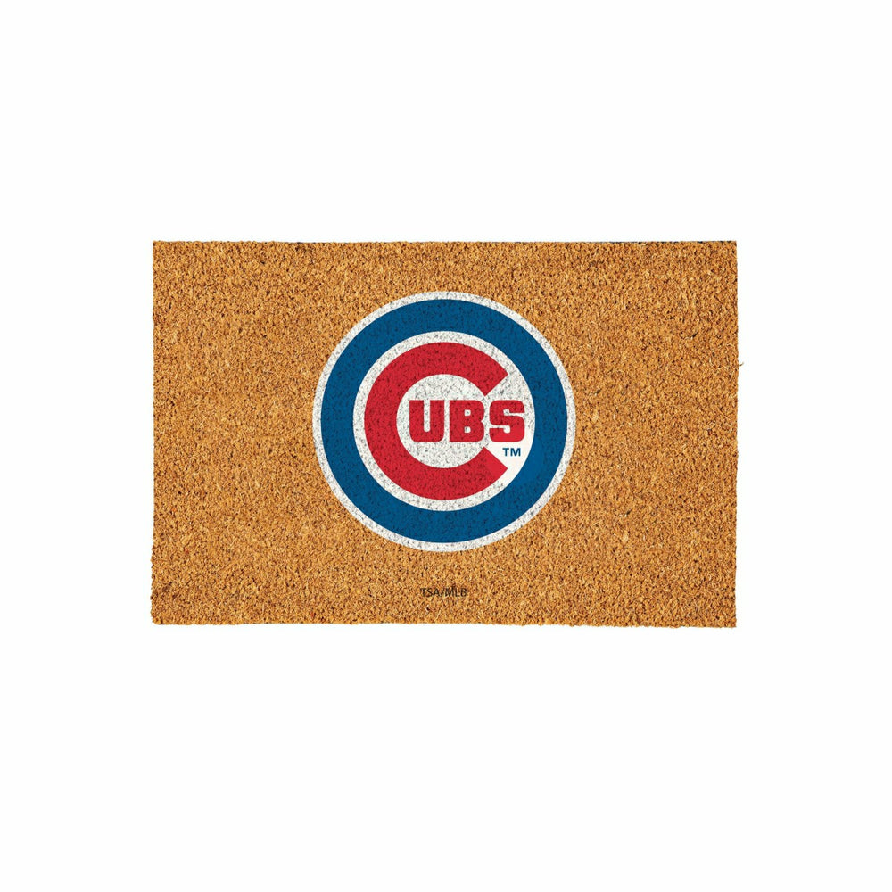 Chicago Cubs Large Full Color Coir Mat, 36"x24" - MLB