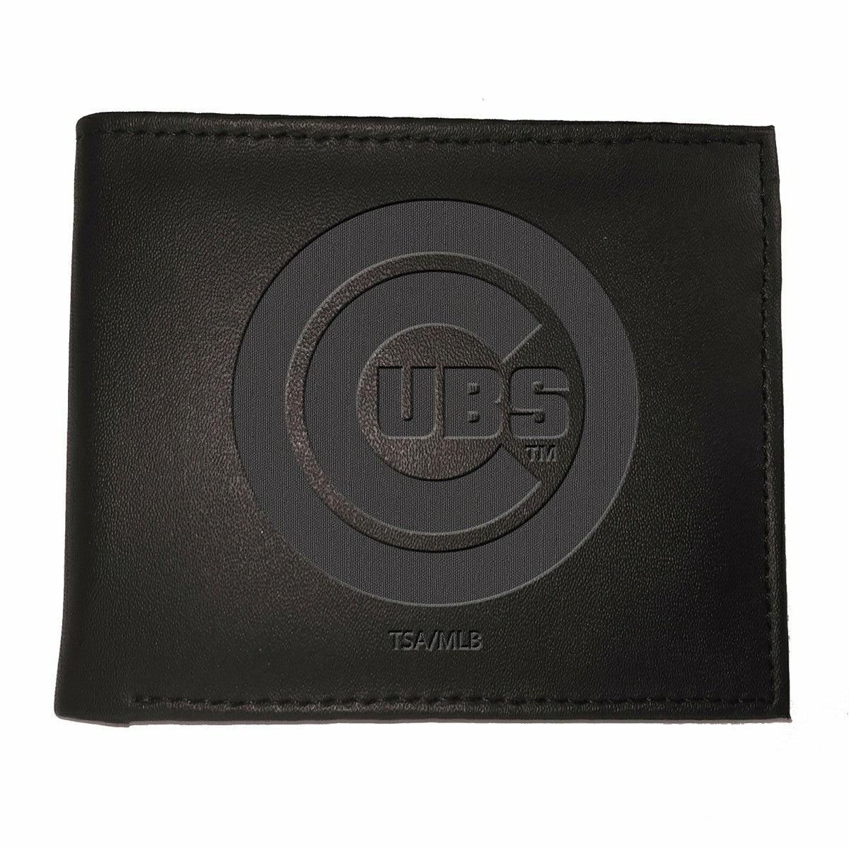 Chicago Cubs Bi-Fold Wallet Black - MLB Home