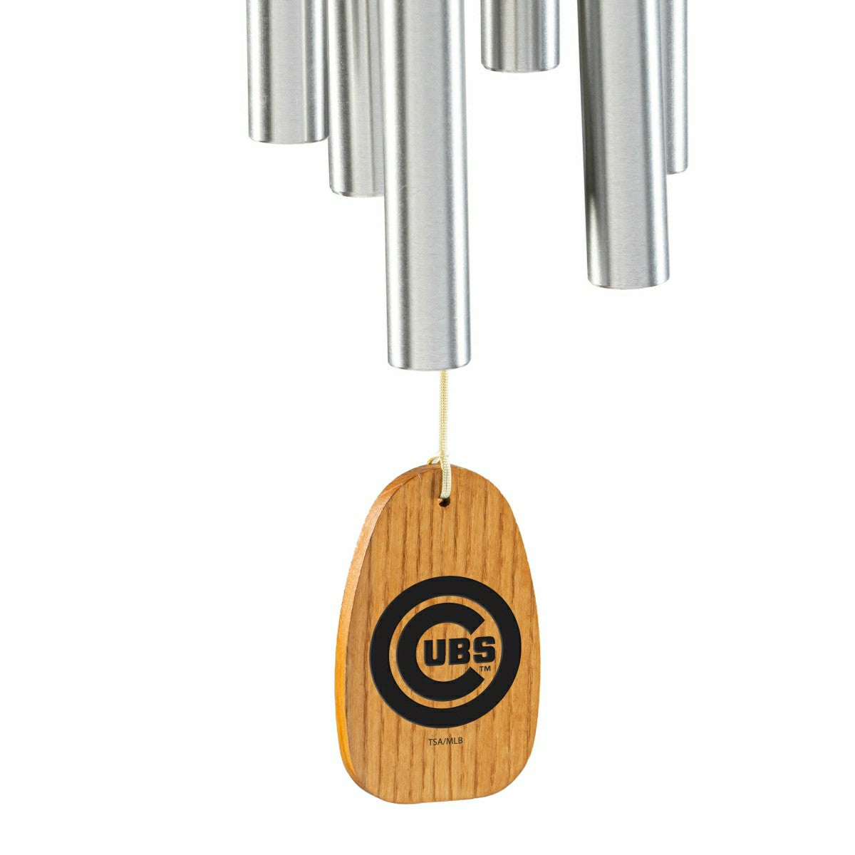 Chicago Cubs, Hand Tuned Windchime, 27” - MLB Home