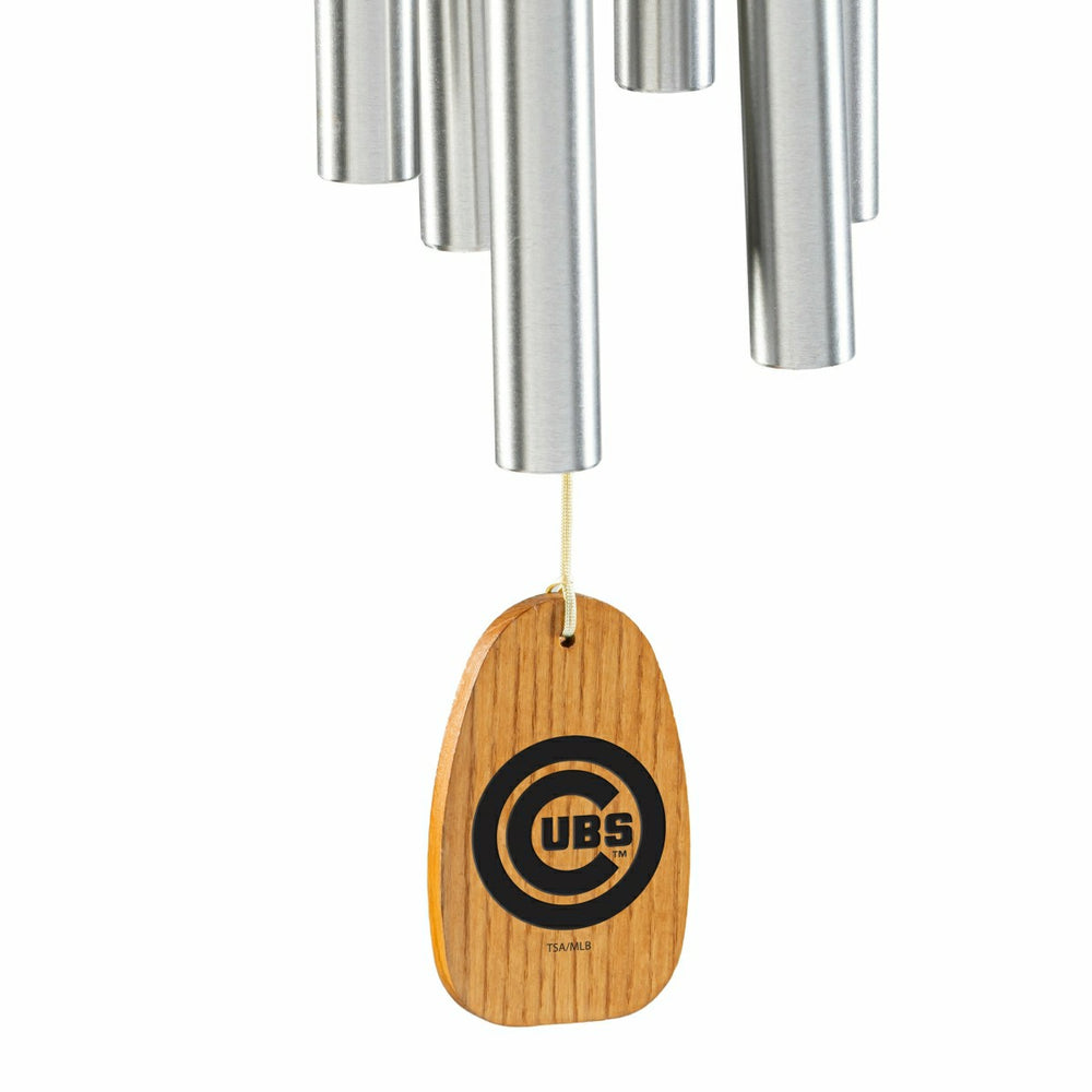 Chicago Cubs, Hand Tuned Windchime, 27” - MLB Home