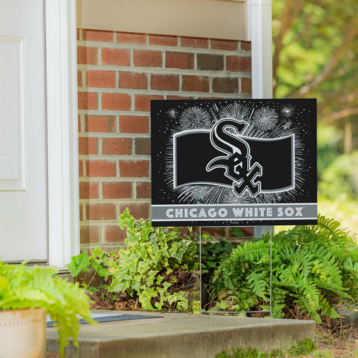 Chicago White Sox Yard Sign, Patriotic - MLB Home