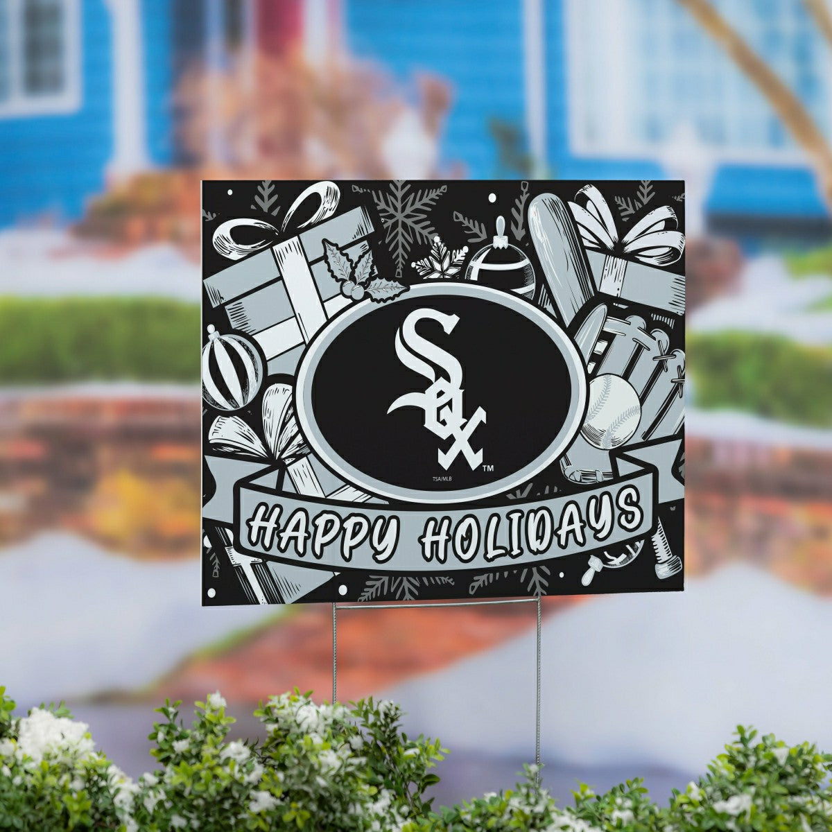 Chicago White Sox Yard Sign, Holiday - MLB Home