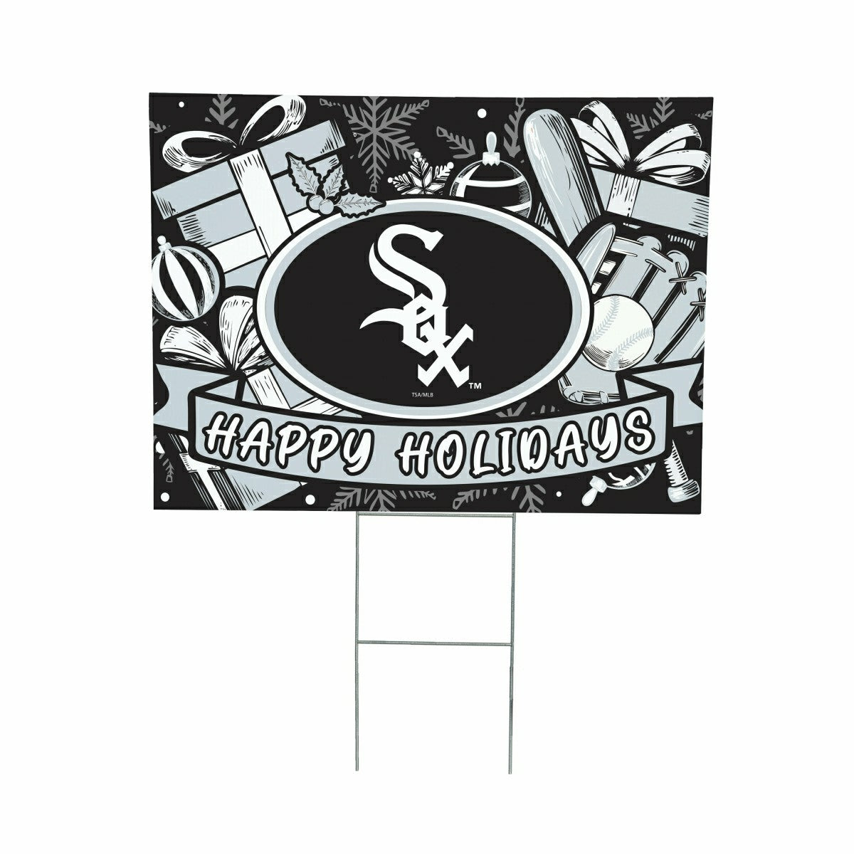 Chicago White Sox Yard Sign, Holiday - MLB Home