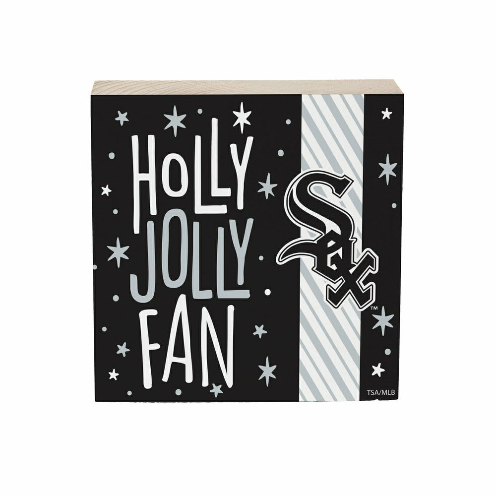 Chicago White Sox Block, Holiday, 6x6 - MLB Home