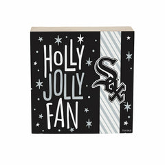 Chicago White Sox Block, Holiday, 6x6 - MLB Home