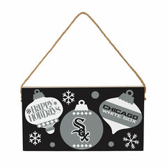 Chicago White Sox Holiday Wood Wall Sign, 6x11 - MLB Home
