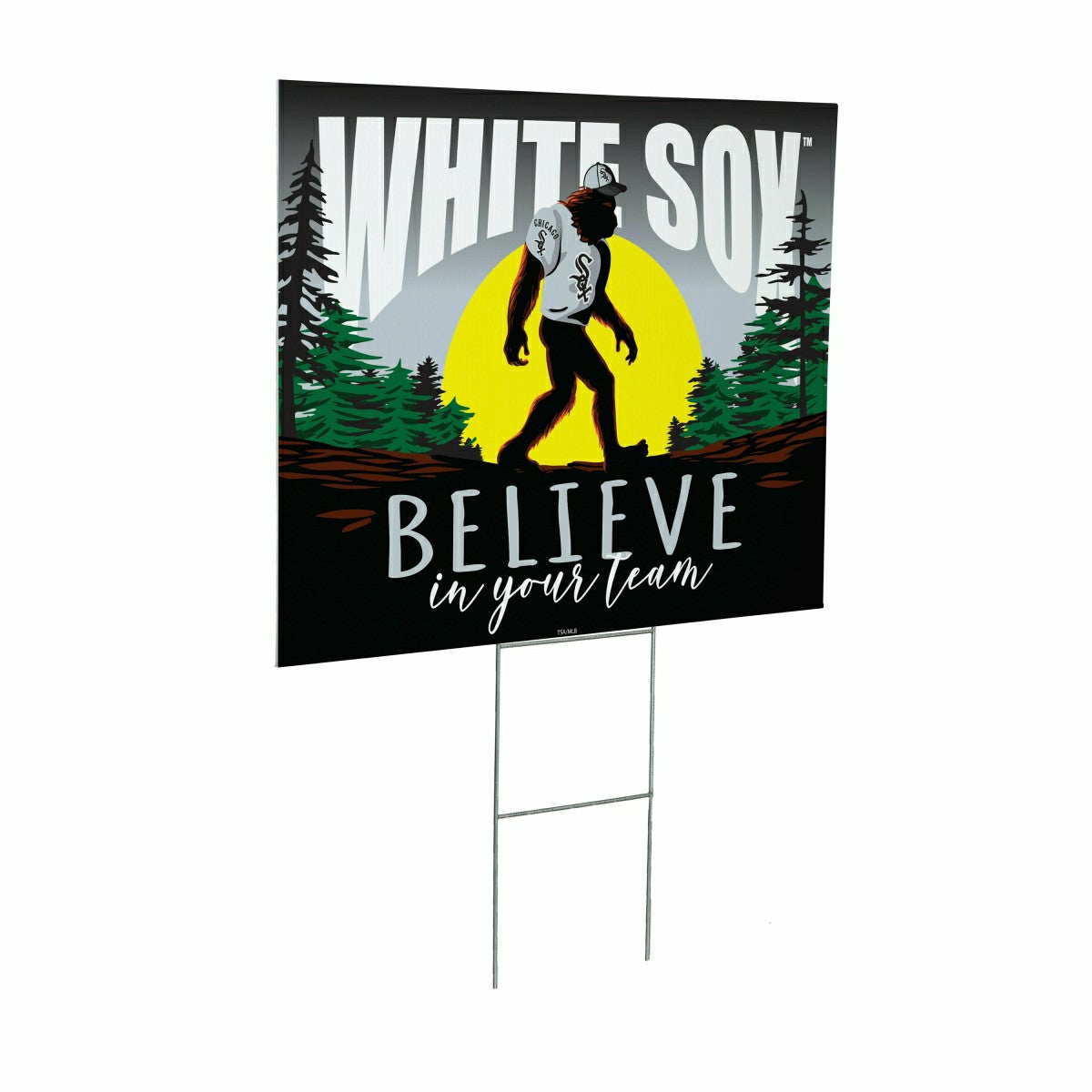 Chicago White Sox Yard Sign, Bigfoot - MLB Home