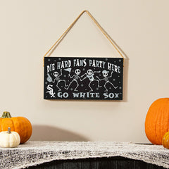 Chicago White Sox Halloween Wood Wall Sign, 6x11 - MLB Home