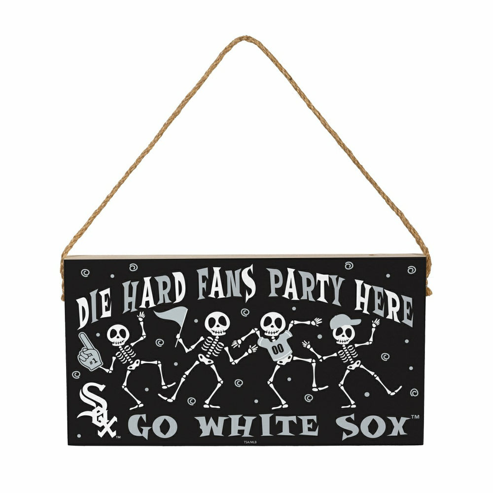 Chicago White Sox Halloween Wood Wall Sign, 6x11 - MLB Home
