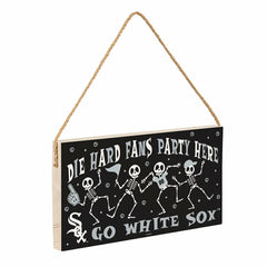 Chicago White Sox Halloween Wood Wall Sign, 6x11 - MLB Home