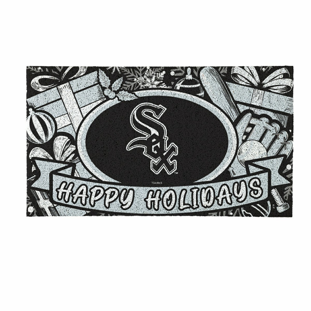 Chicago White Sox Holiday PVC Mat, 28"x16" - MLB