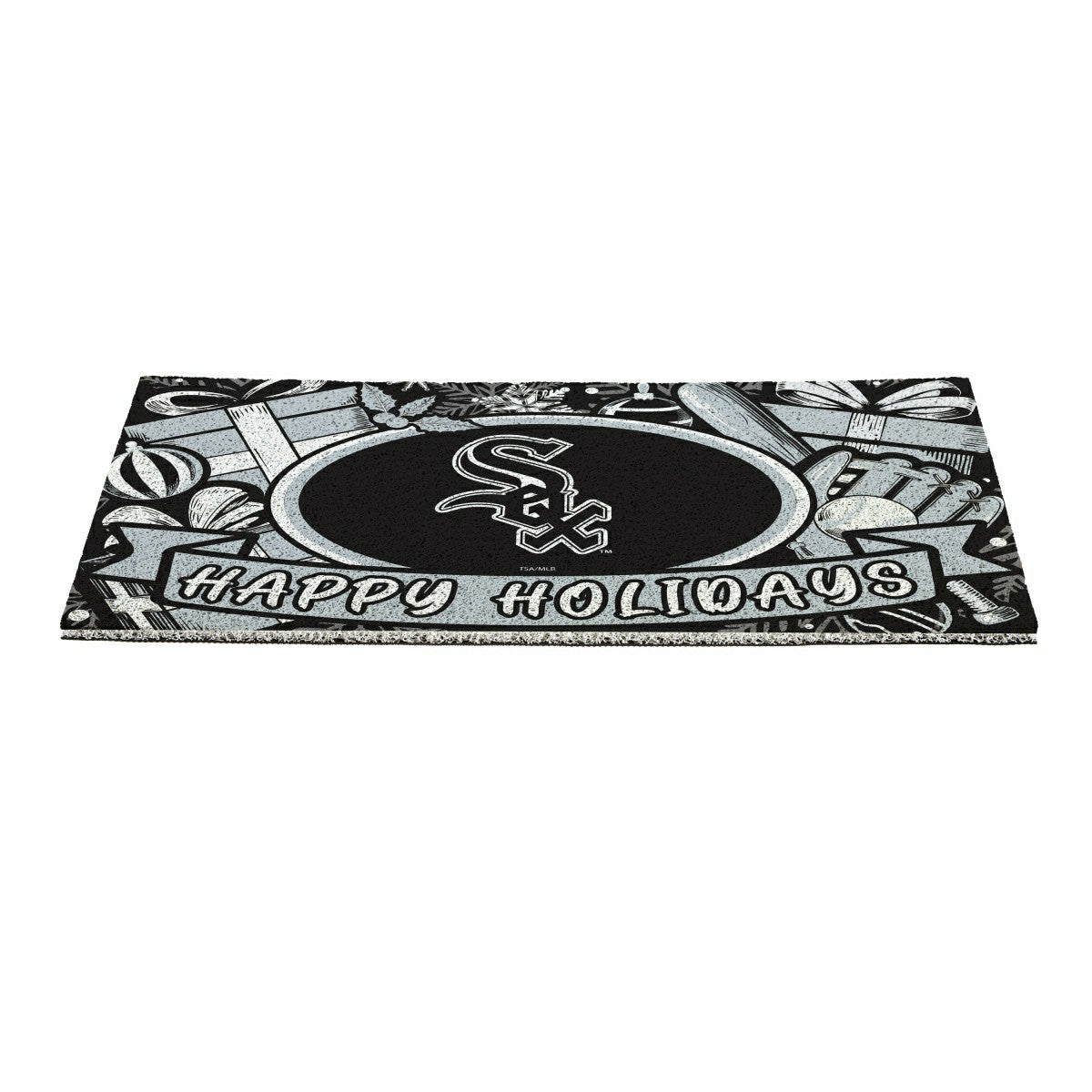 Chicago White Sox Holiday PVC Mat, 28"x16" - MLB