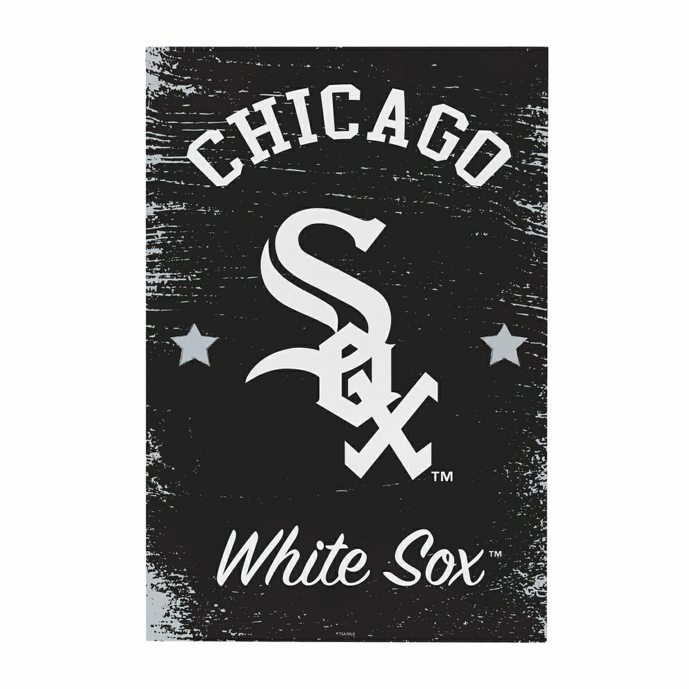 Chicago White Sox Wood Wall Sign, 16x24 - MLB Home