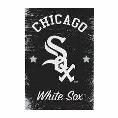 Chicago White Sox Wood Wall Sign, 16x24 - MLB Home