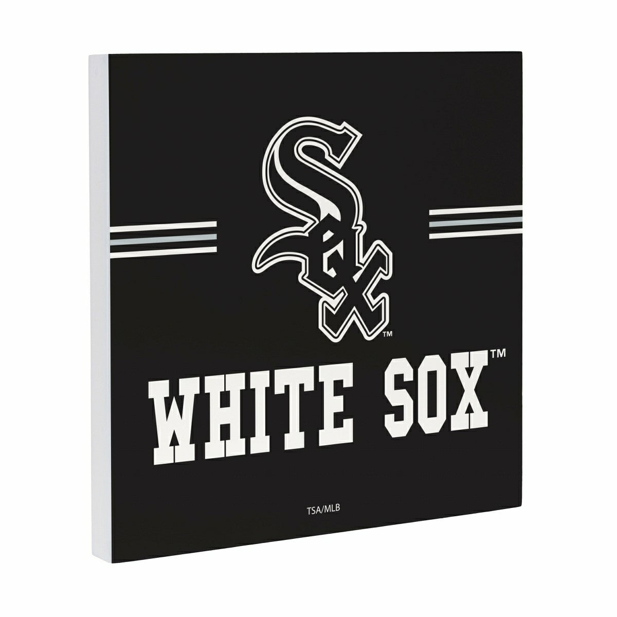 Chicago White Sox Wood Wall Sign, 12x12 - MLB Home