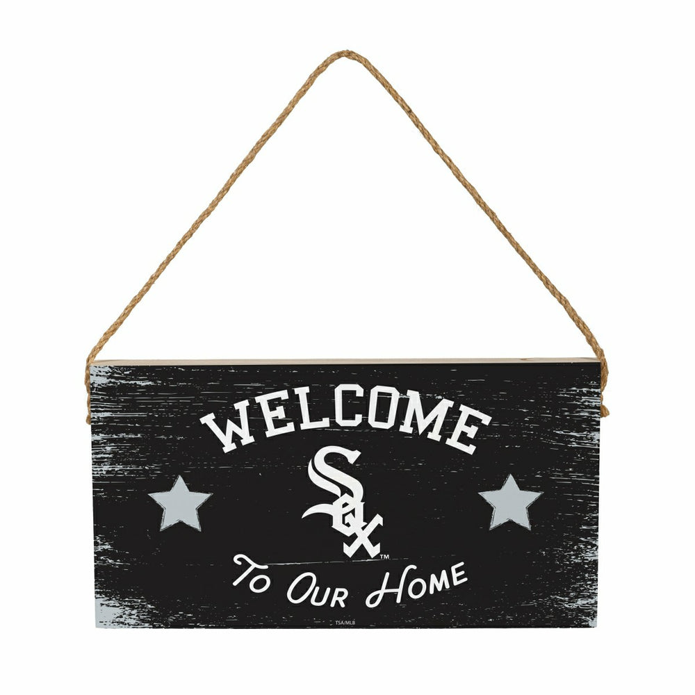 Chicago White Sox Wood Wall Sign, 6x11 - MLB Home