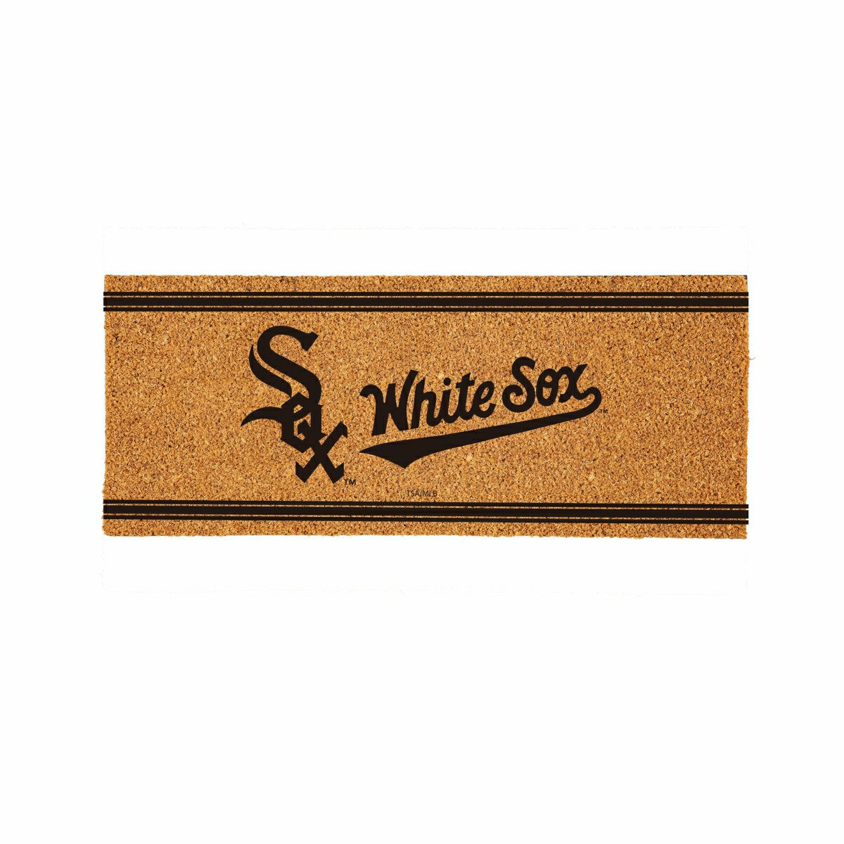Chicago White Sox Extra Large One Color Coir Mat, 60"x24" - MLB