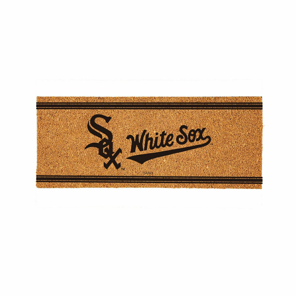 Chicago White Sox Extra Large One Color Coir Mat, 60"x24" - MLB