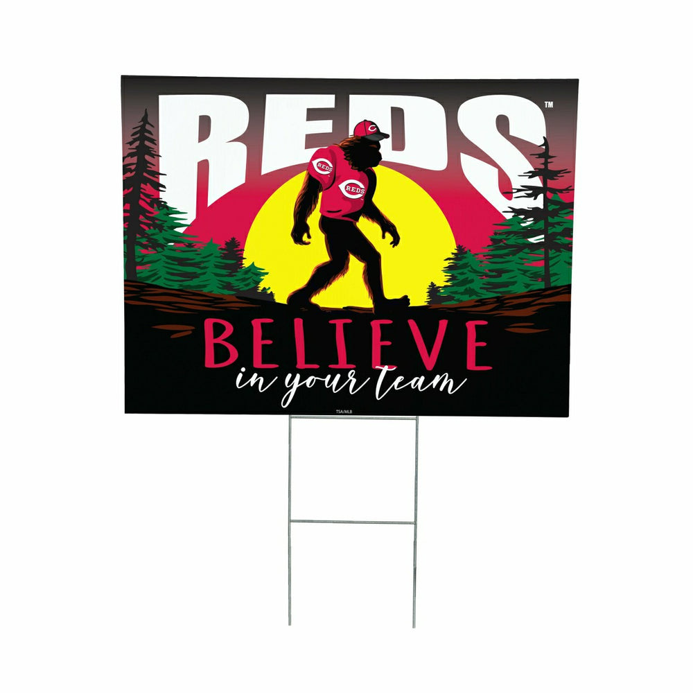 Cincinnati Reds Yard Sign, Bigfoot - MLB Home