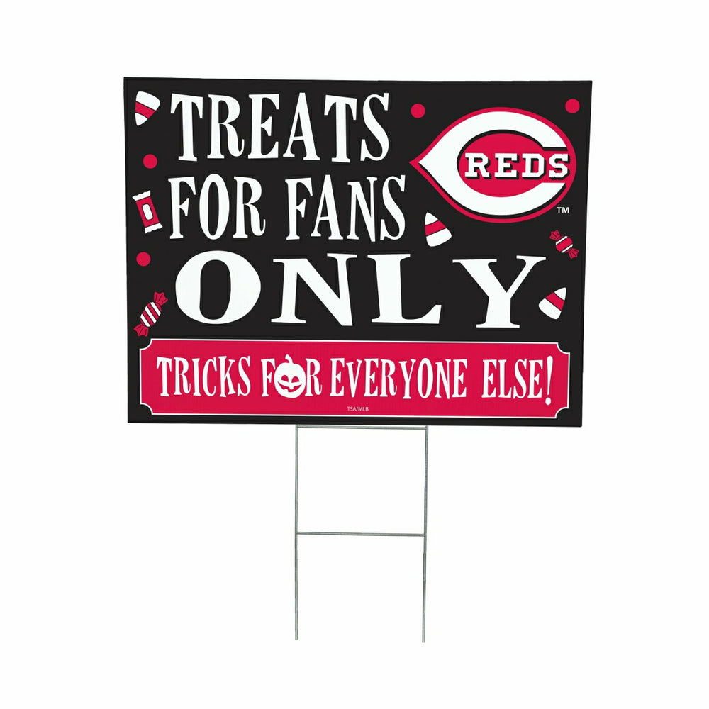 Cincinnati Reds Yard Sign, Halloween Treats for Fans - MLB Home