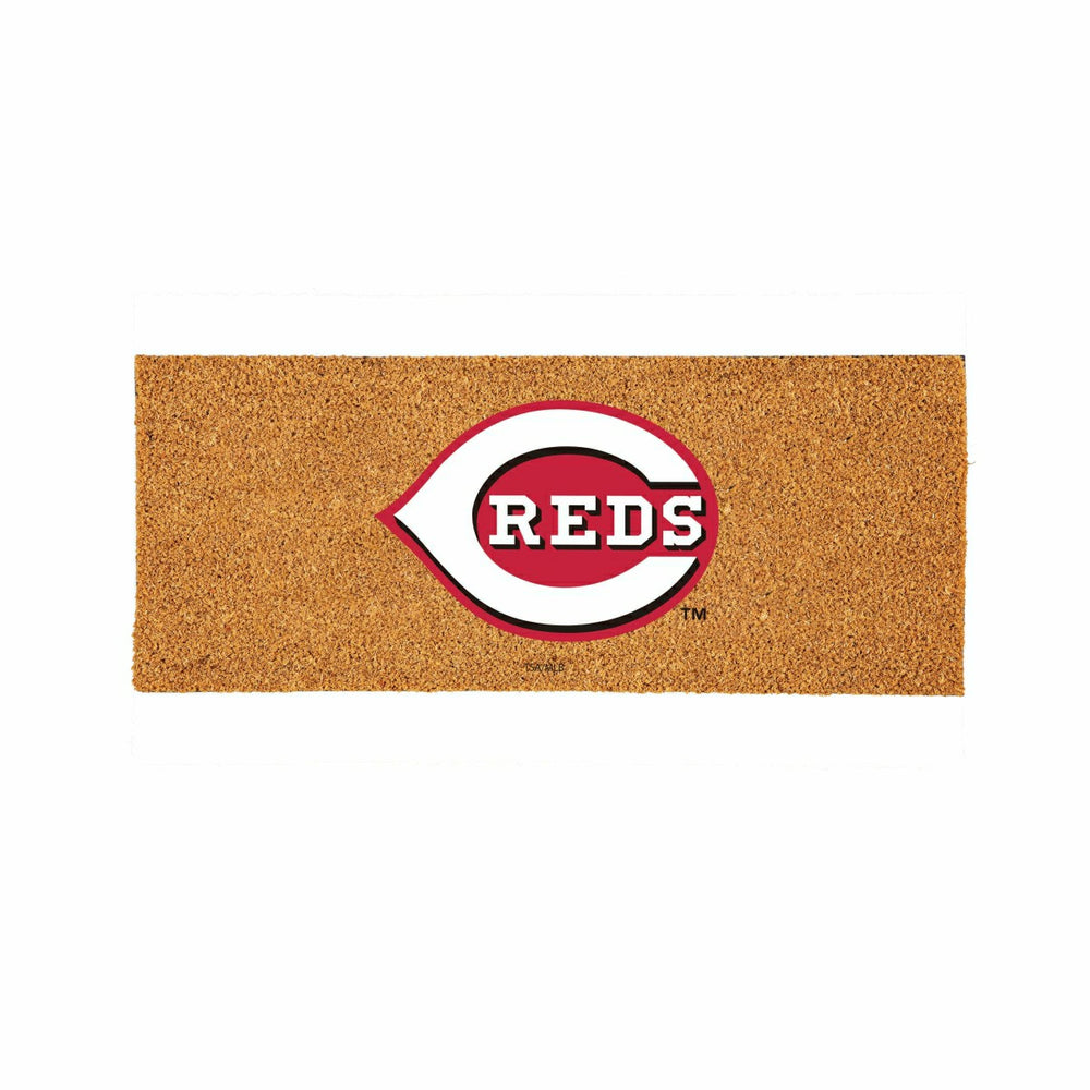 Cincinnati Reds Extra Large Full Color Coir Mat, 60"x24" - MLB