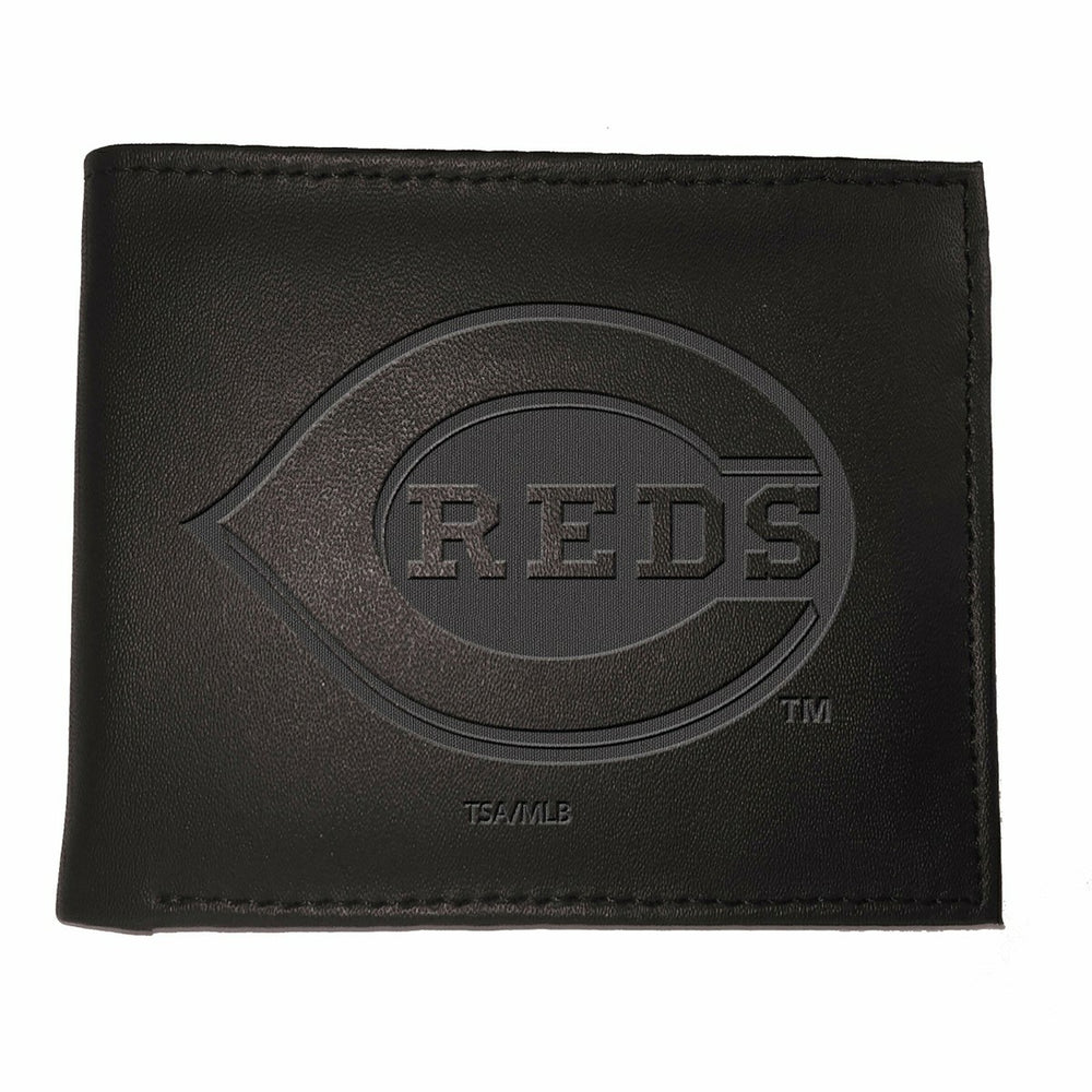 Cincinnati Reds Bi-Fold Wallet Black - MLB Home