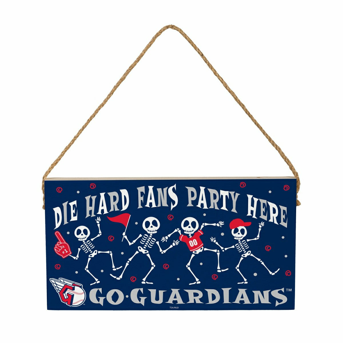 Cleveland Guardians Halloween Wood Wall Sign, 6x11 - MLB Home