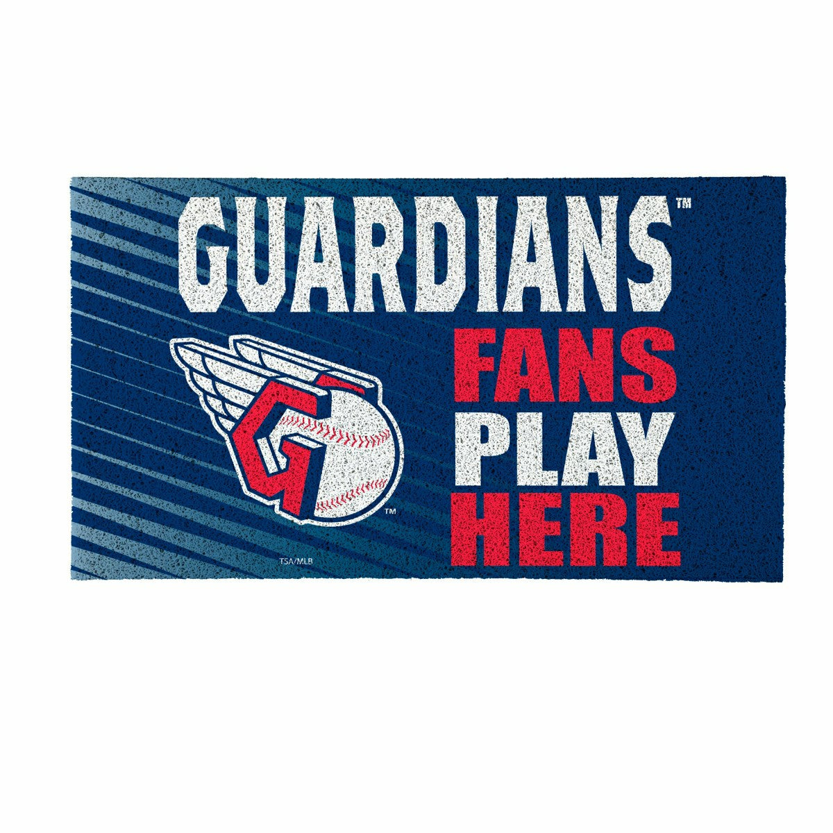 Cleveland Guardians Fan Mat, 28"x16" - MLB
