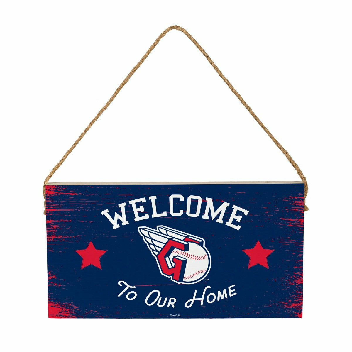Cleveland Guardians Wood Wall Sign, 6x11 - MLB Home