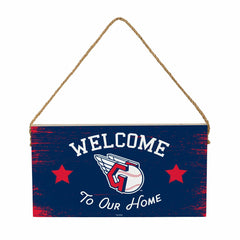 Cleveland Guardians Wood Wall Sign, 6x11 - MLB Home