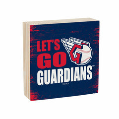 Cleveland Guardians Plock, Down Home Fans, 6x6 - MLB Home