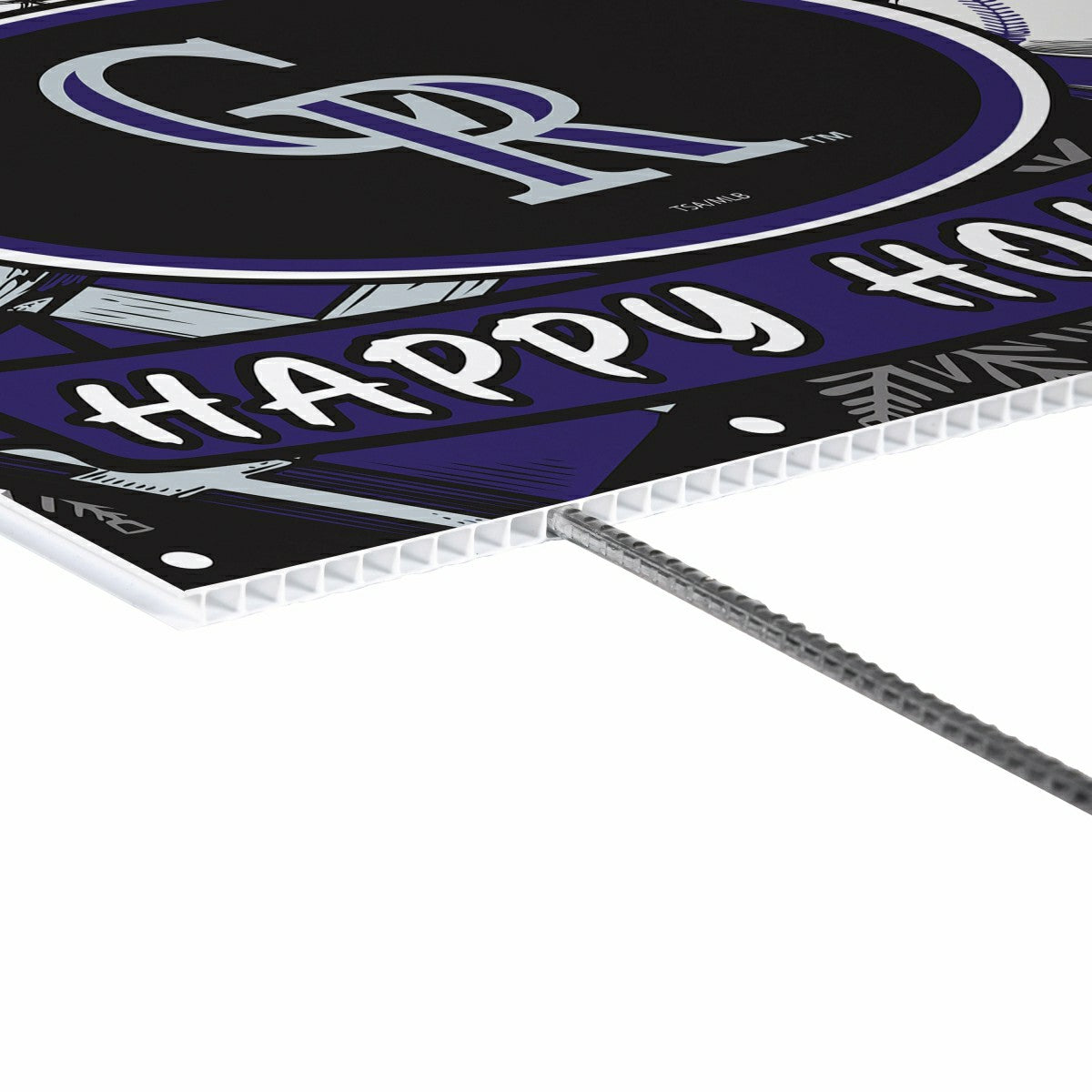 Colorado Rockies Yard Sign, Holiday - MLB Home