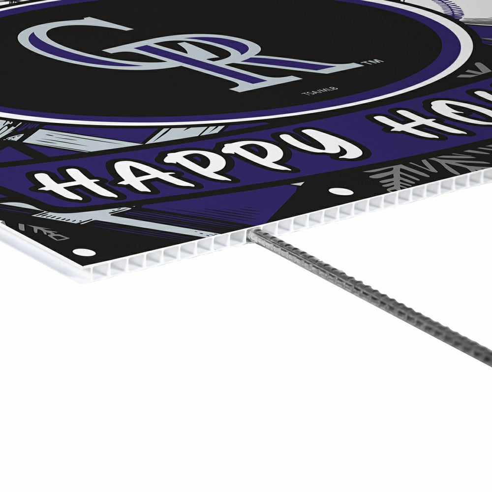 Colorado Rockies Yard Sign, Holiday - MLB Home