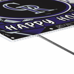 Colorado Rockies Yard Sign, Holiday - MLB Home