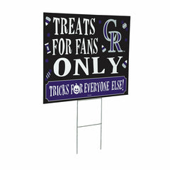 Colorado Rockies Yard Sign, Halloween Treats for Fans - MLB Home