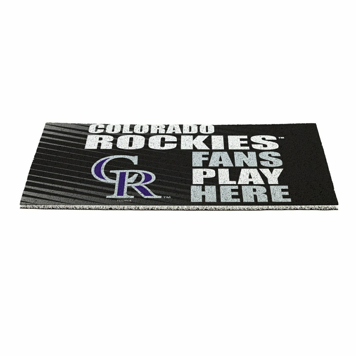 Colorado Rockies Fan Mat, 28"x16" - MLB