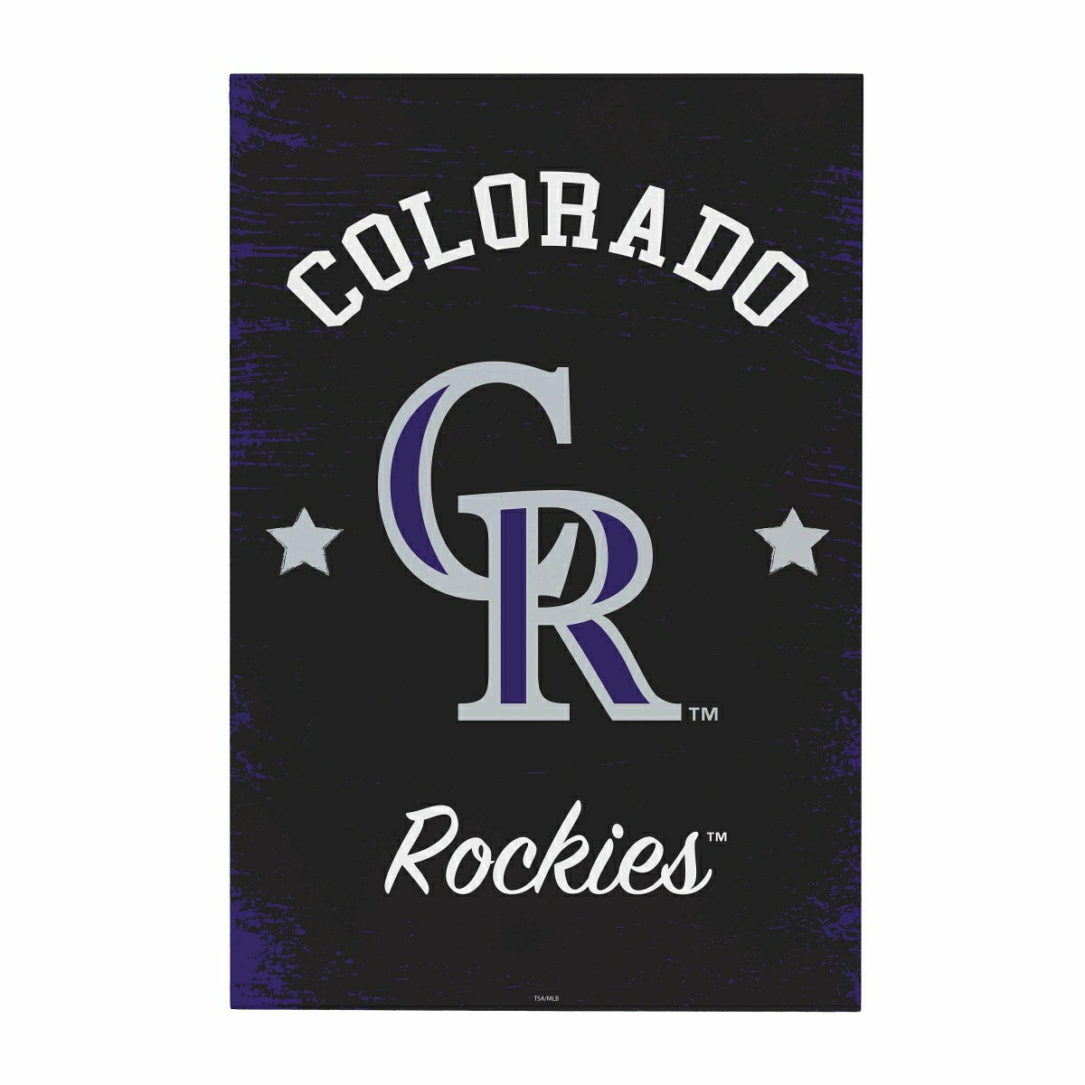 Colorado Rockies Wood Wall Sign, 16x24 - MLB Home