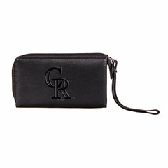 Colorado Rockies Wristlet Wallet Black - MLB Home