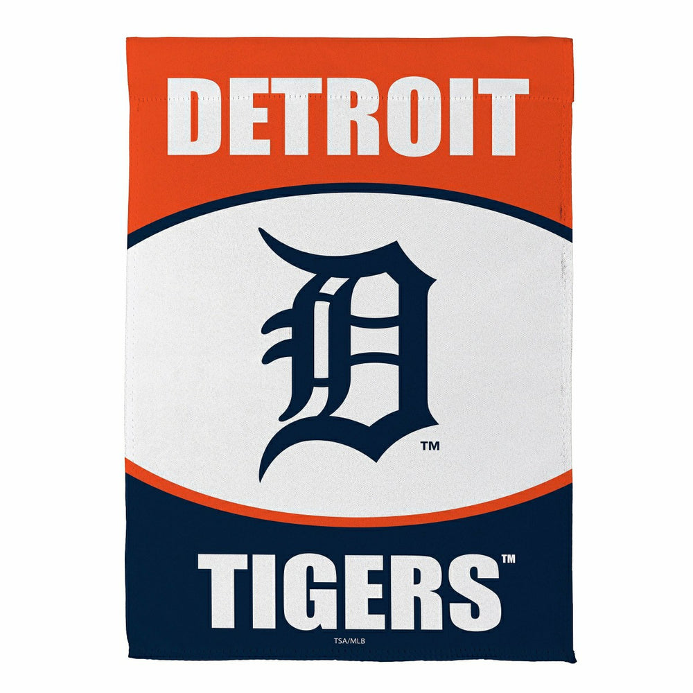 Detroit Tigers Suede Garden Flag - MLB Home