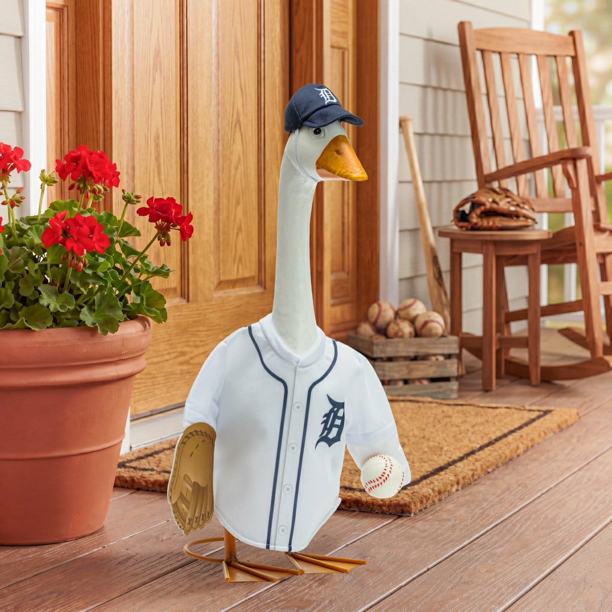 Detroit Tigers Sports Porch Goose Uniform - MLB Home