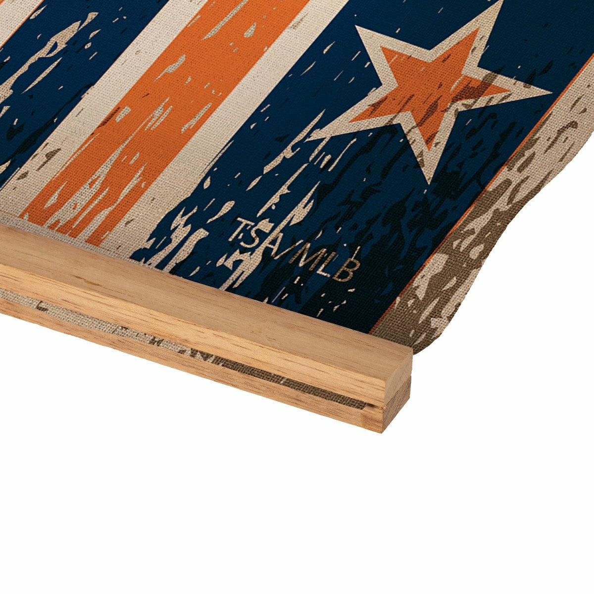 Detroit Tigers, Canvas Wall Tapestry, Medium, 36x24 - MLB Home