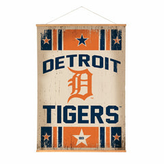 Detroit Tigers, Canvas Wall Tapestry, Large, 54x36 - MLB Home