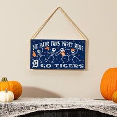 Detroit Tigers Halloween Wood Wall Sign, 6x11 - MLB Home